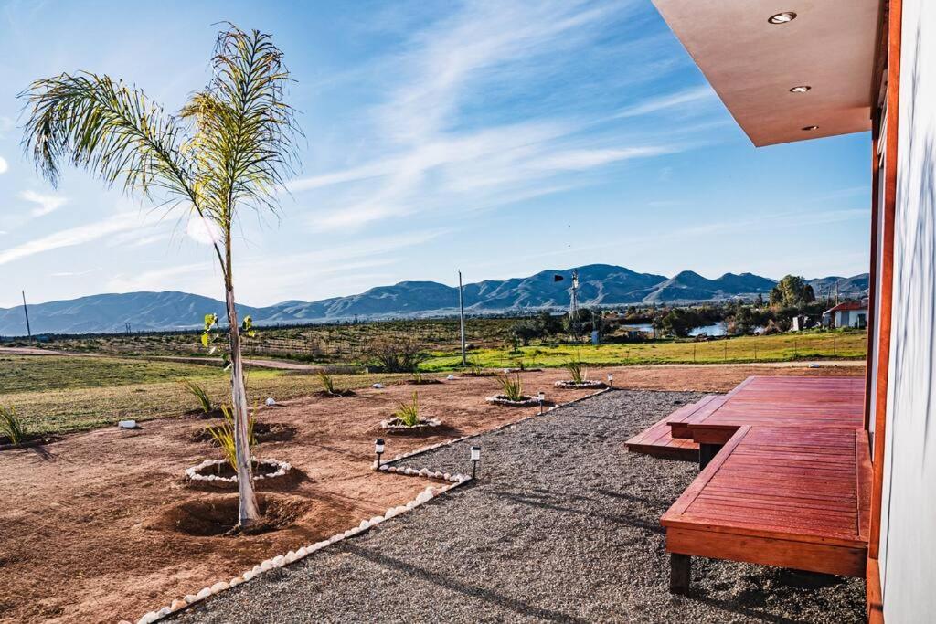 Cabana El Alamo Con Jacuzzi Villa Valle de Guadalupe Exterior foto